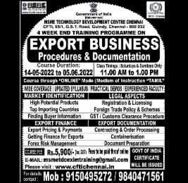 Export Business Procedures & Documentation
